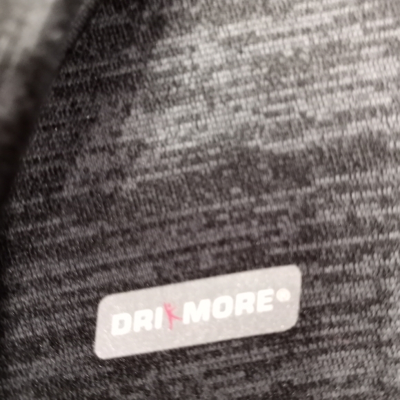 DANSKIN NOW ZIP UP HOODED JACKET CHARCOAL SIZE 1X(16) - Picture 6 of 7